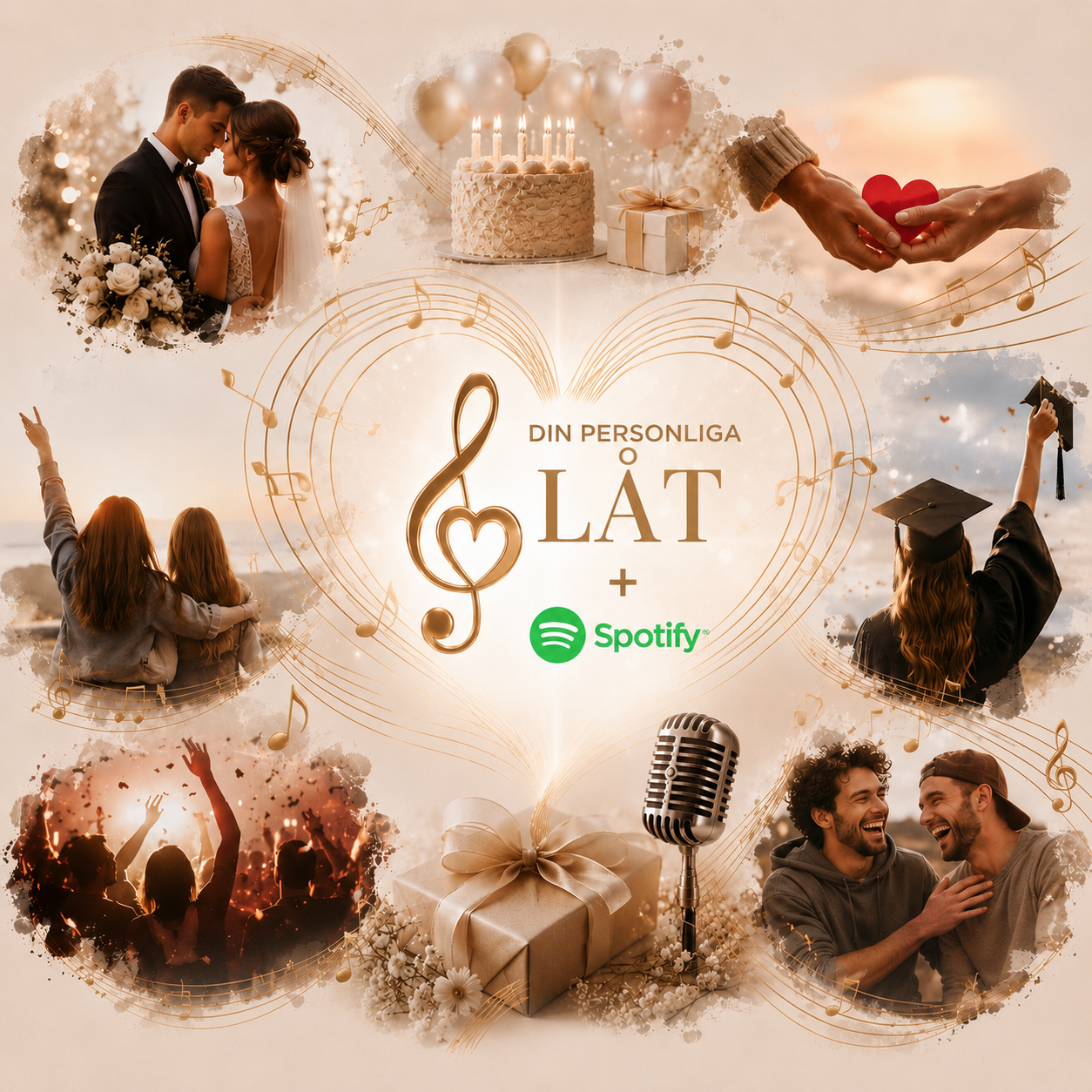 Paket 3 - Personlig låt + Spotify